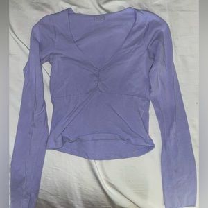 BRANDY MELVILLE CROPPED LONG SLEEVE one size